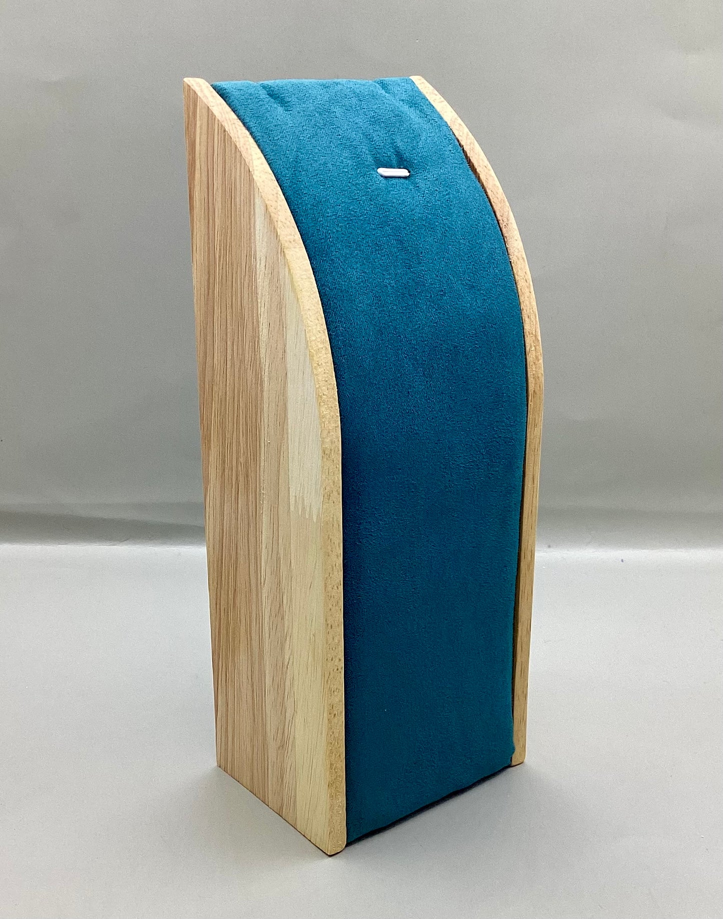 Exhibidor Triangular Madera de Bambú