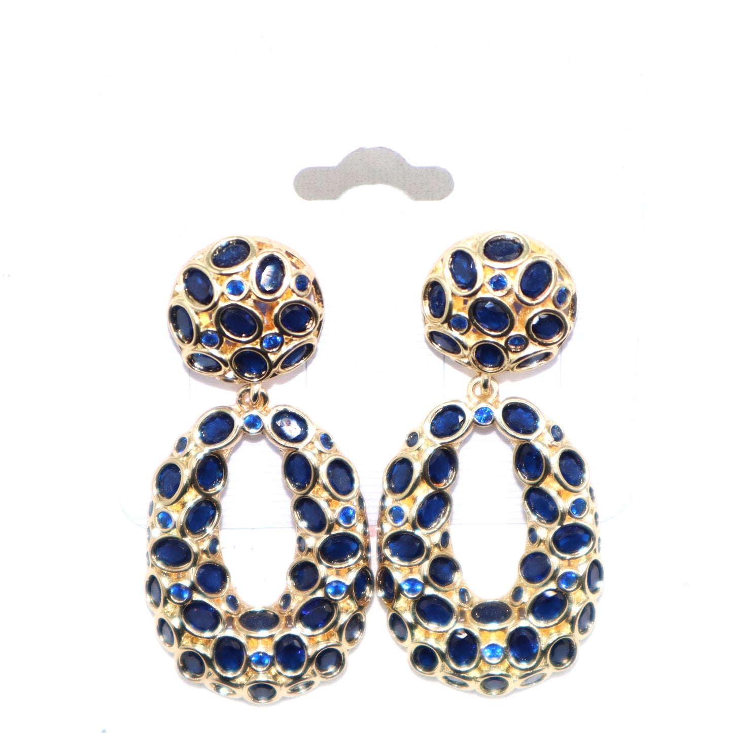 Pendientes Oval Zirconia