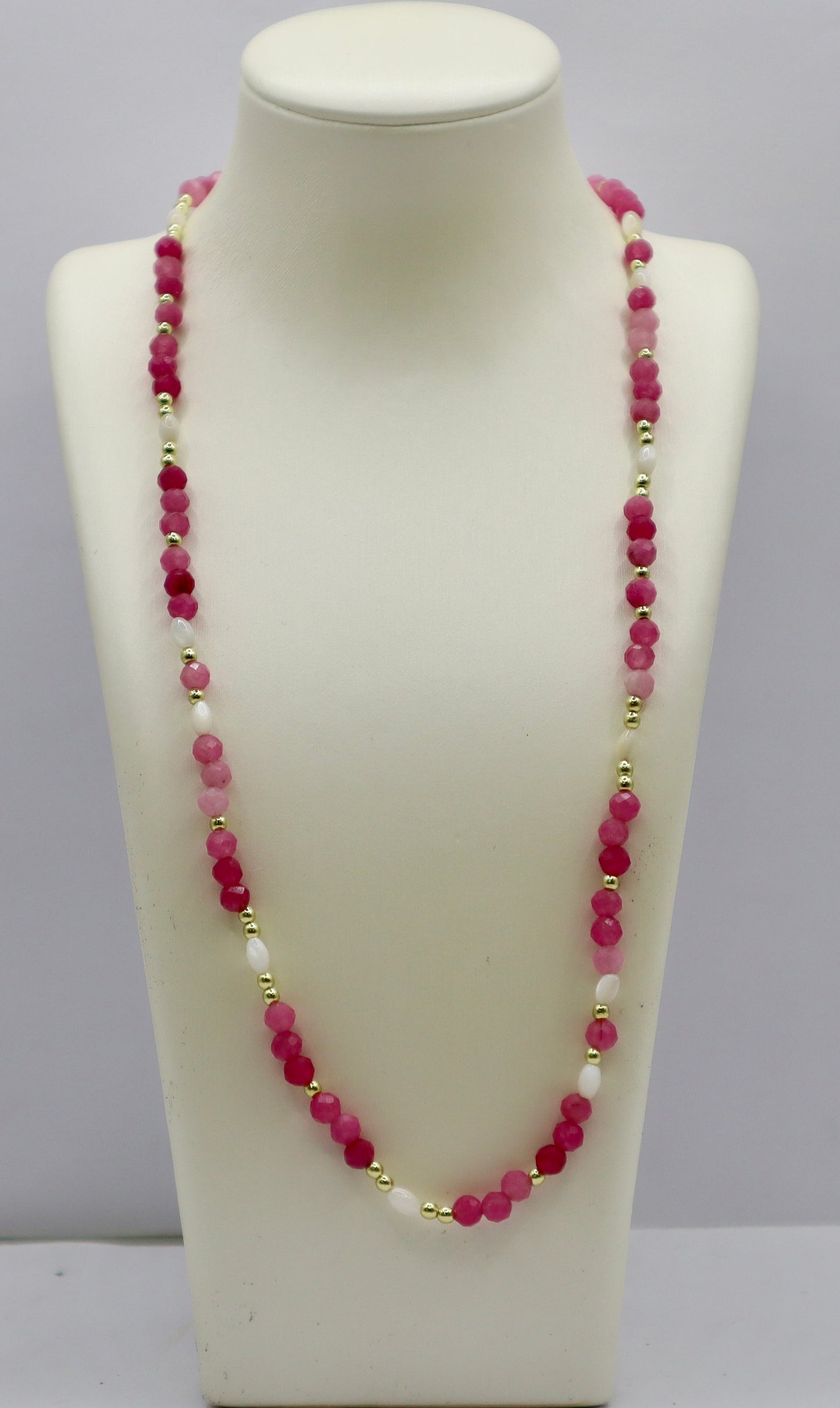 Collar MOP Acero Inoxidable NK005