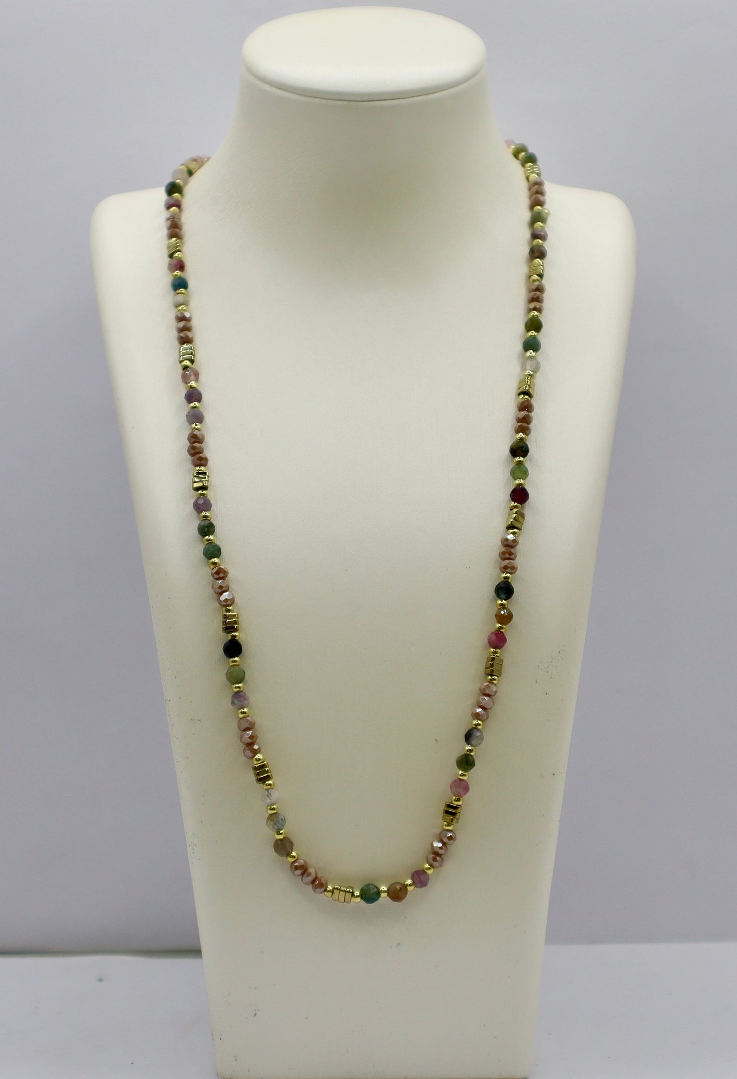 Collar MOP Acero Inoxidable NK007