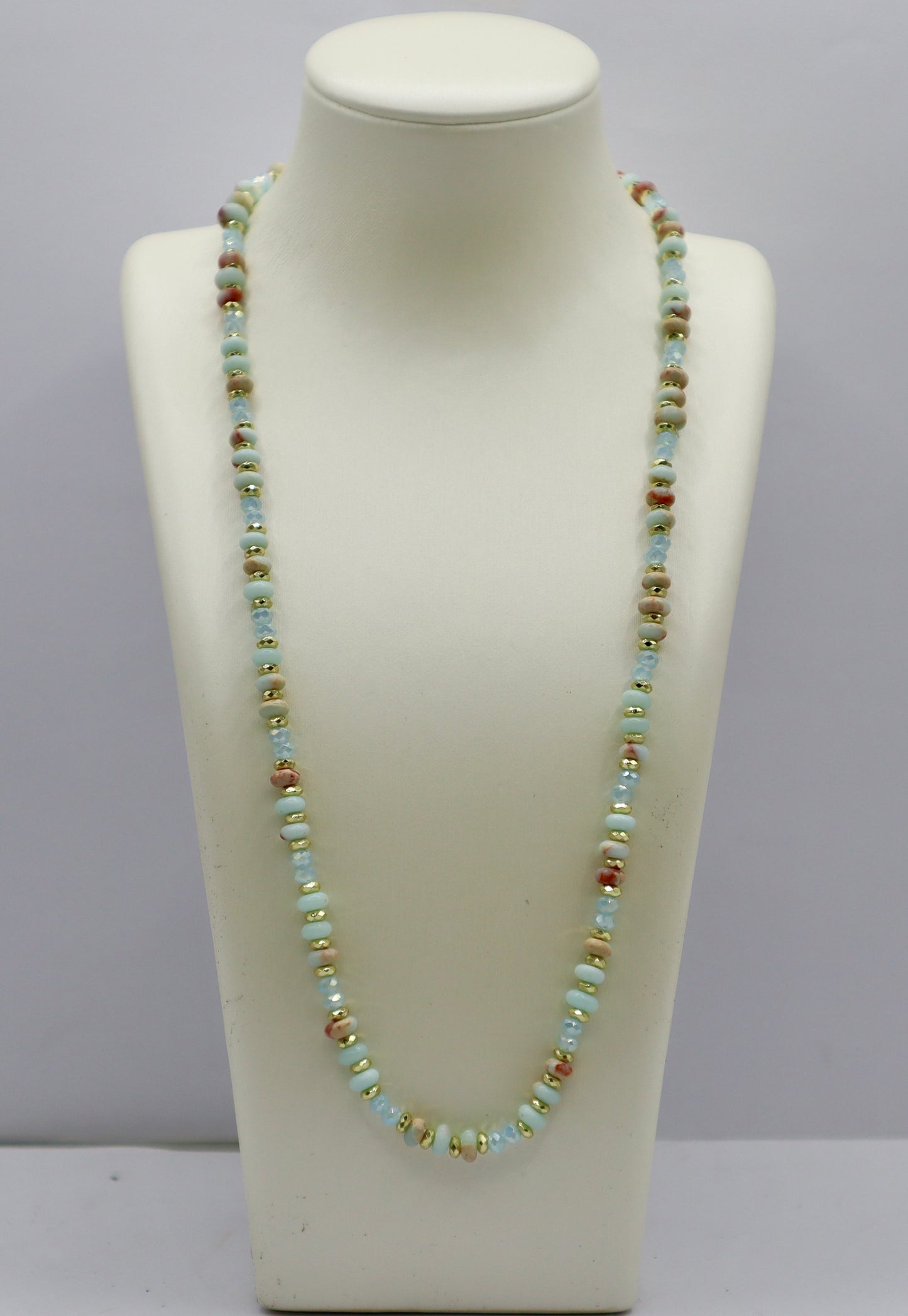 Collar MOP Acero Inoxidable NK006