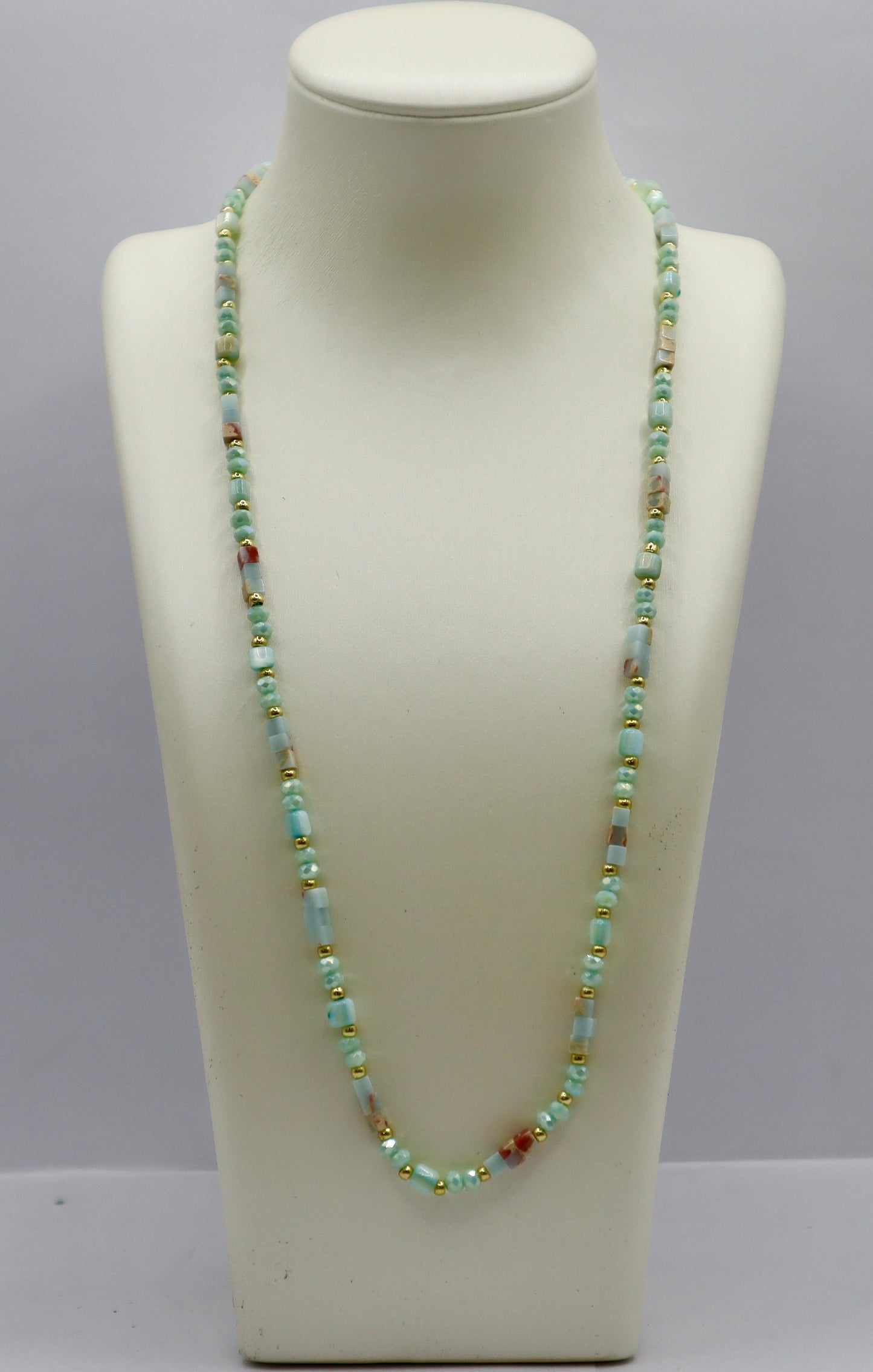 Collar MOP Acero Inoxidable NK002