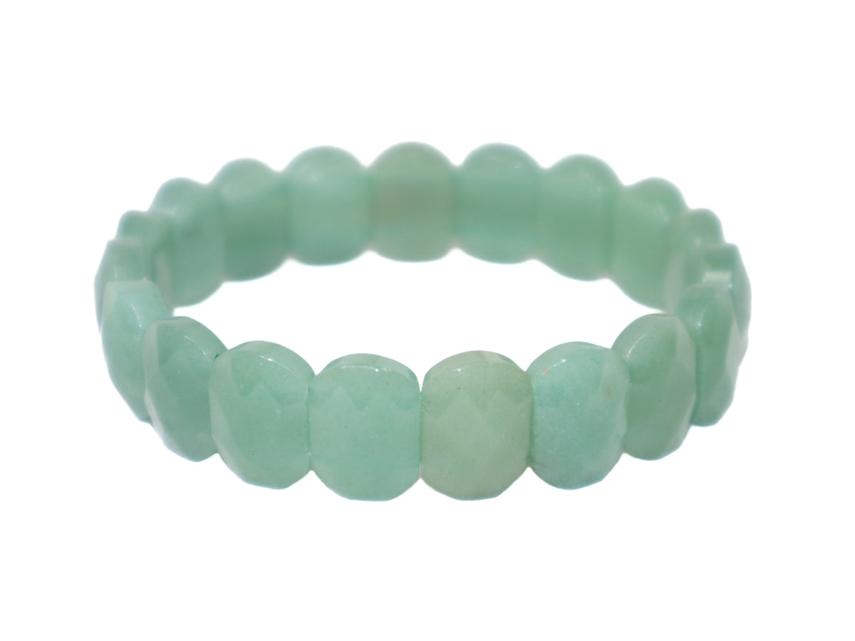 Pulsera de Aventurina Corte Pastilla