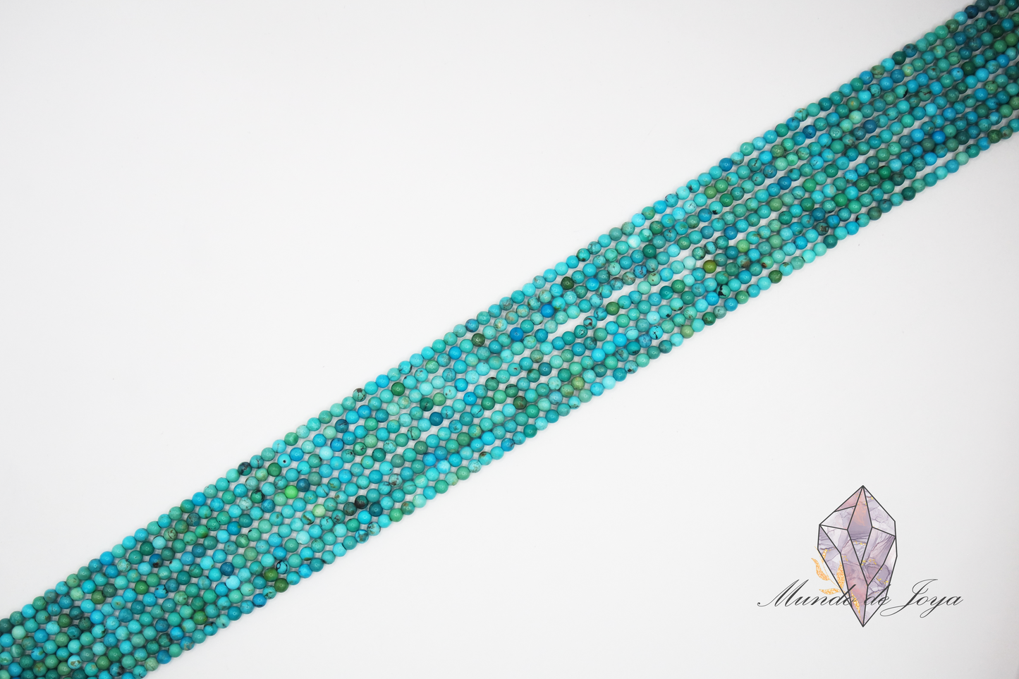 Turquesa A Africa Cuadrado 3mm