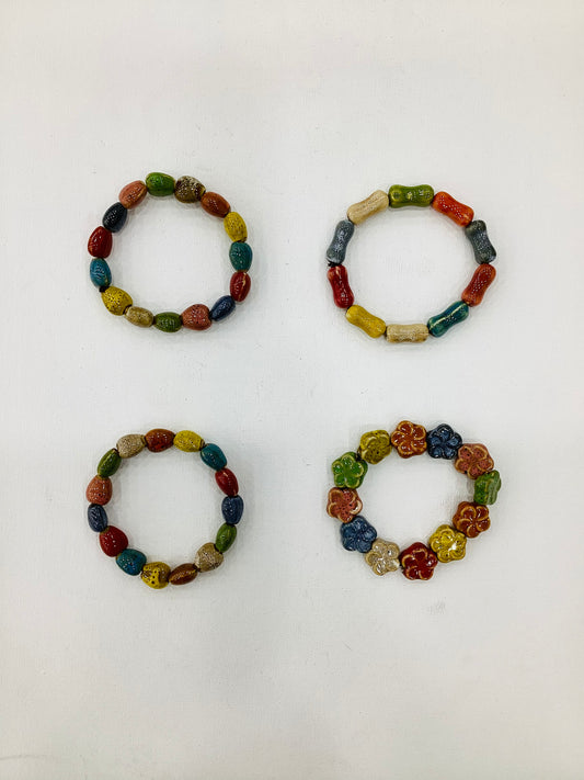 Pulsera Ceramica Varios Colores