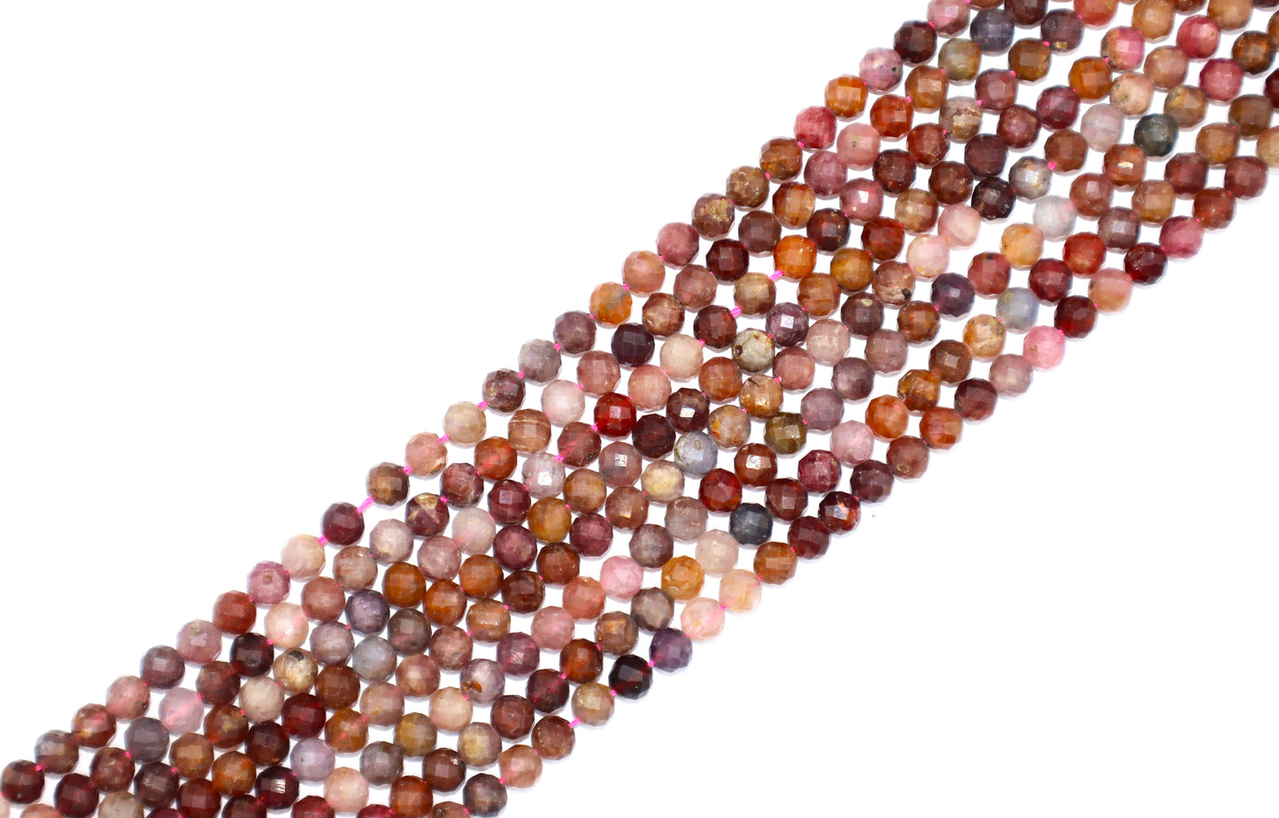 Espinela Facetado Multicolor 6mm