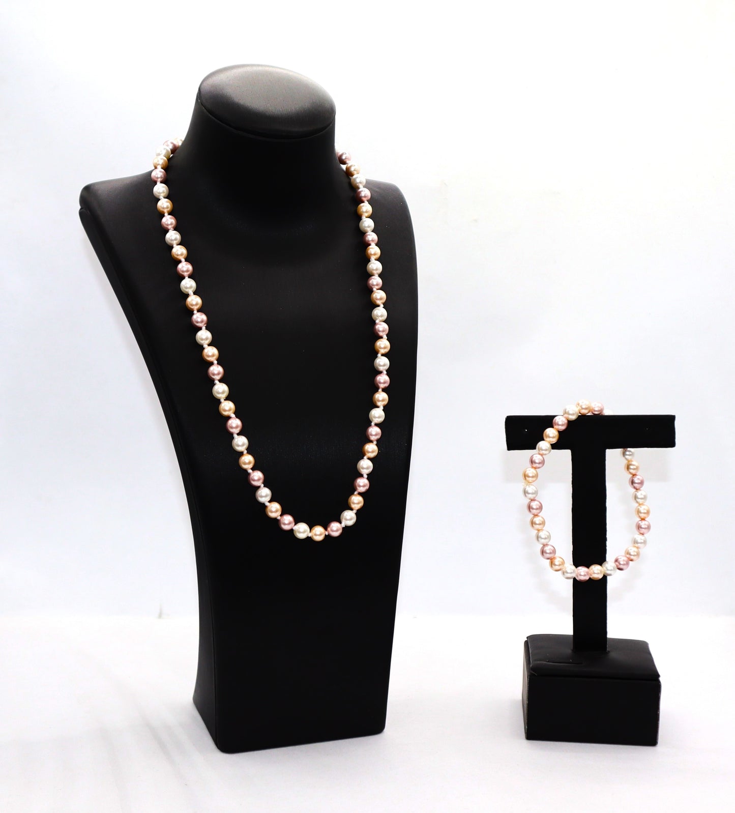 Juego Collar y Pulsera P Mallorca 10mm