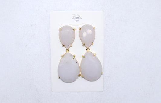 Pendientes Jade Forma Pera