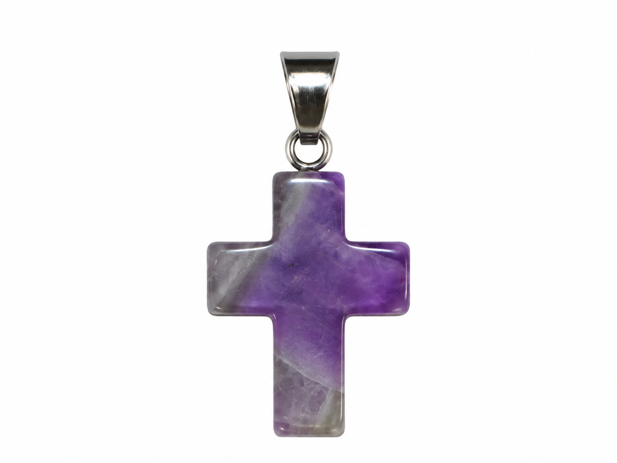 Dije Cruz de piedra