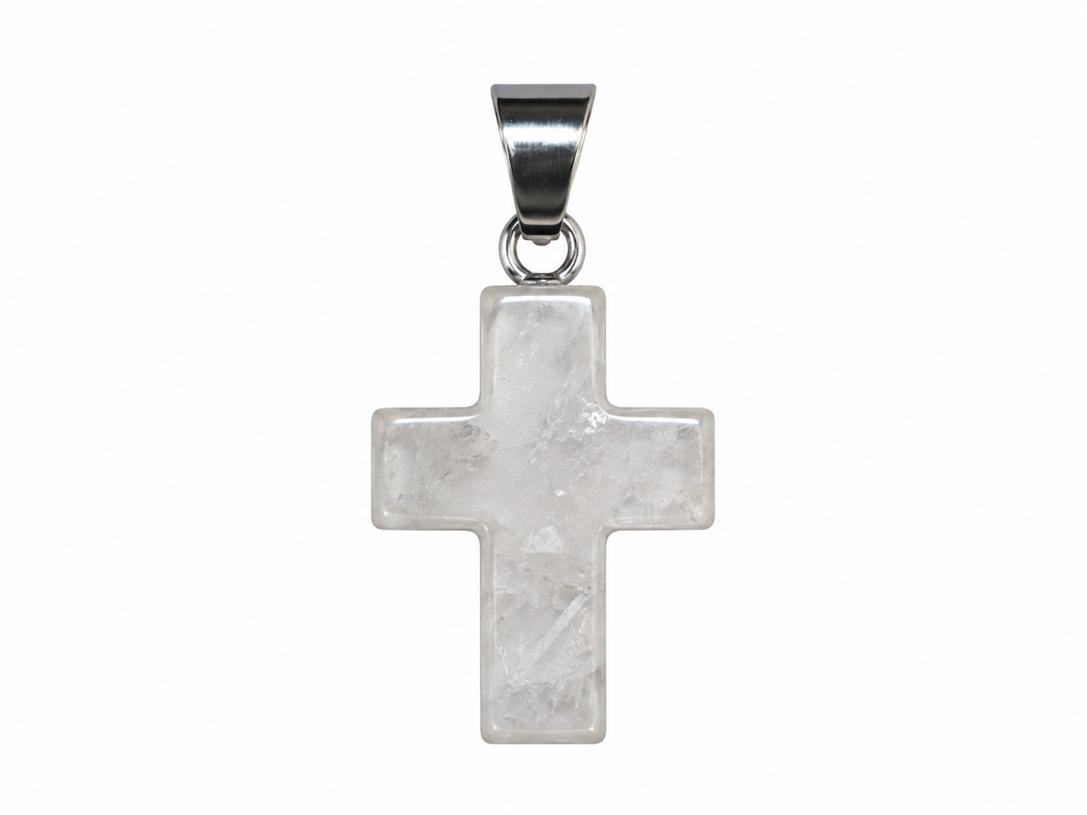 Dije Cruz de piedra