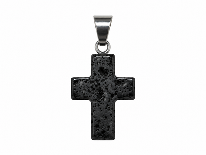 Dije Cruz de piedra