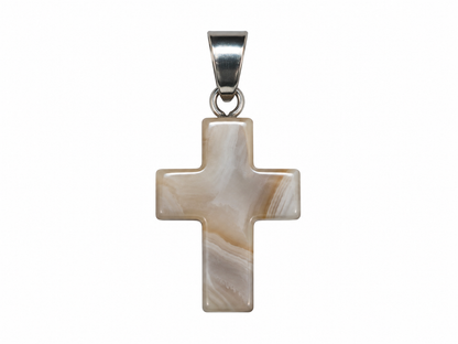 Dije Cruz de piedra