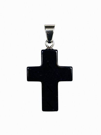 Dije Cruz de piedra