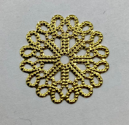 Accesorios Latón Baño de Oro [15 pz]