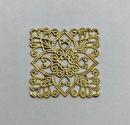 Accesorios Latón Baño de Oro [15 pz]