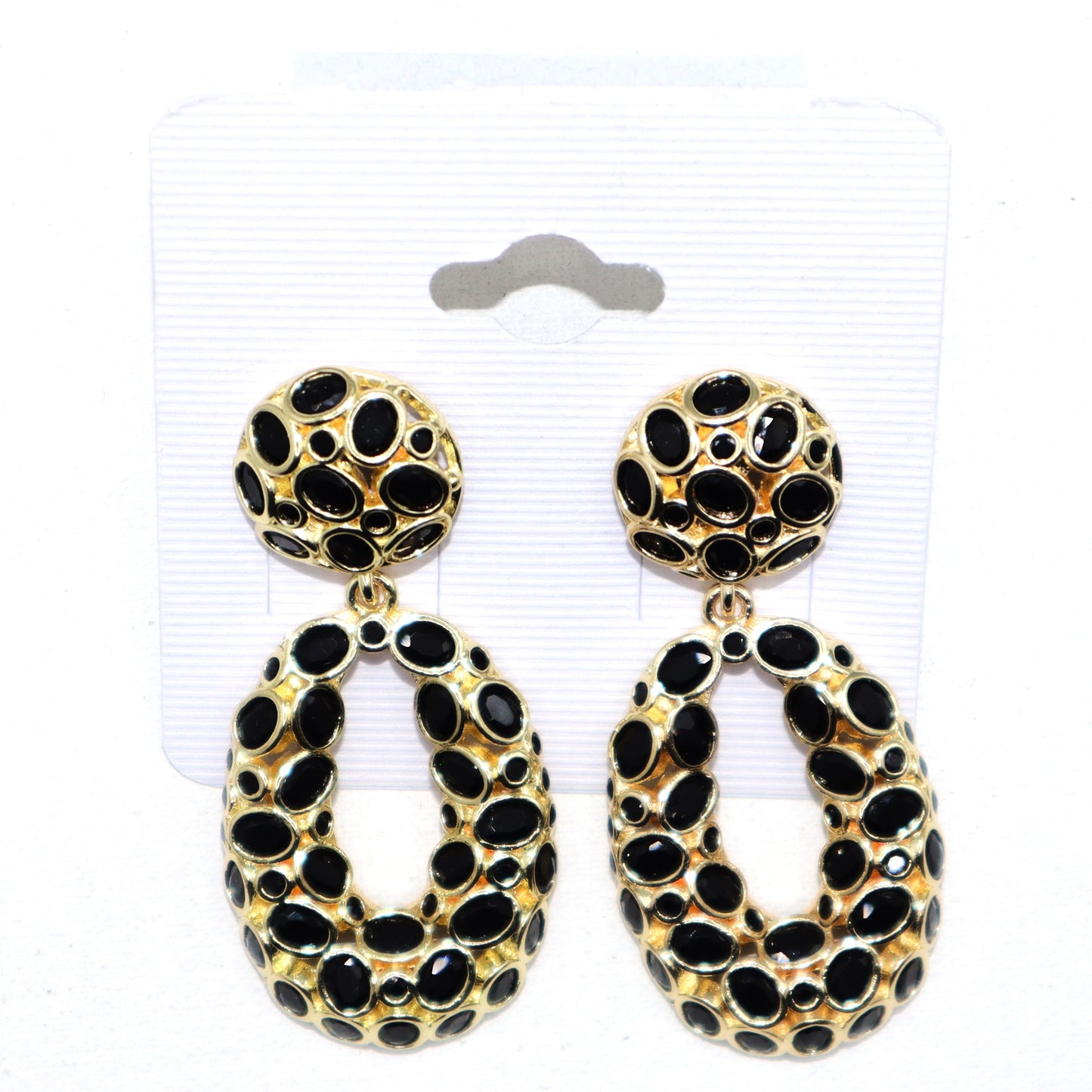 Pendientes Oval Zirconia