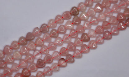 Amatista Corazón Piedra Natural 10mm