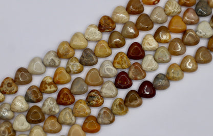 Amatista Corazón Piedra Natural 10mm
