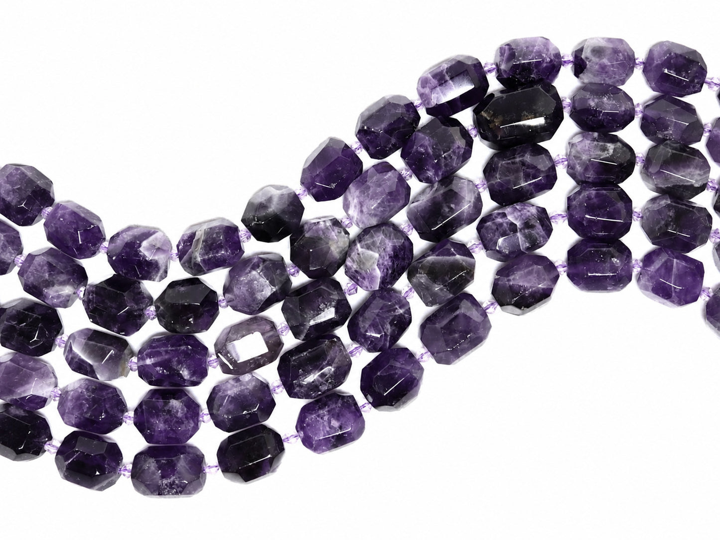 Amatista Piedra Tamboreada
