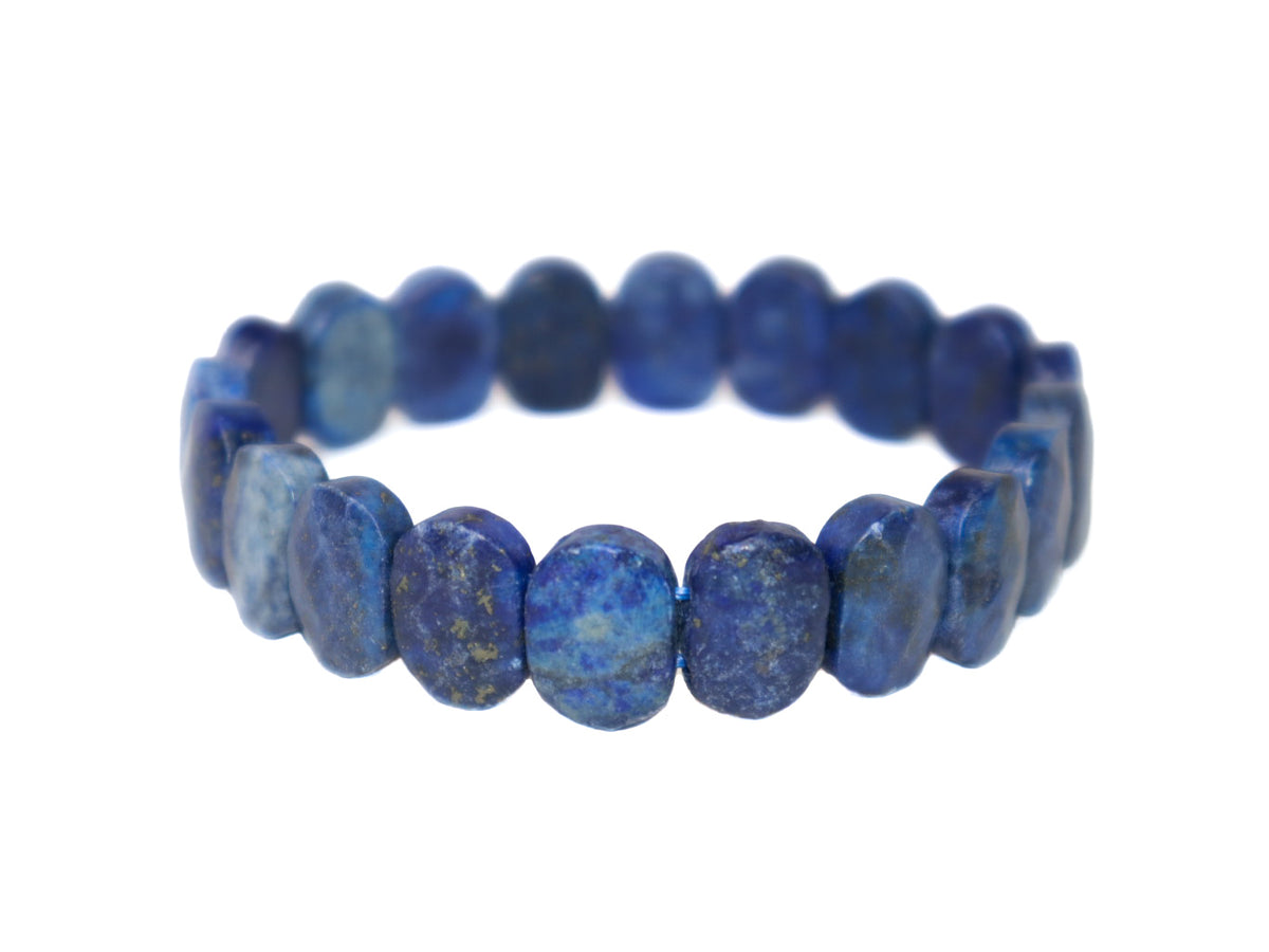 Pulsera de Lapislázuli Corte Pastilla