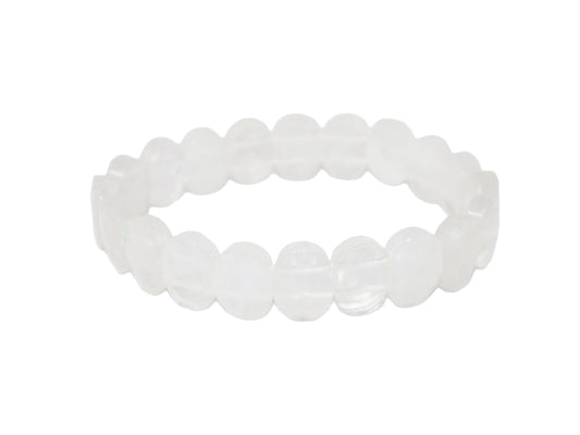 Pulsera de Cuarzo de Roca Corte Pastilla
