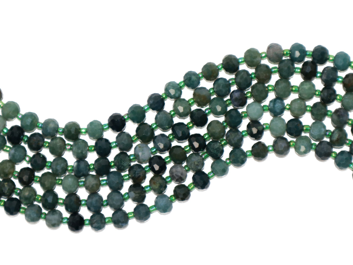 Ágata Musgosa F6x8mm