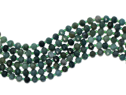 Ágata Musgosa F6x8mm