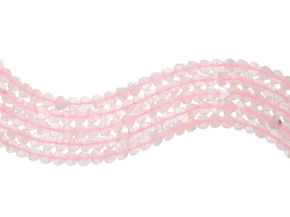 Cuarzo Rosa Corazón Plano 6mm