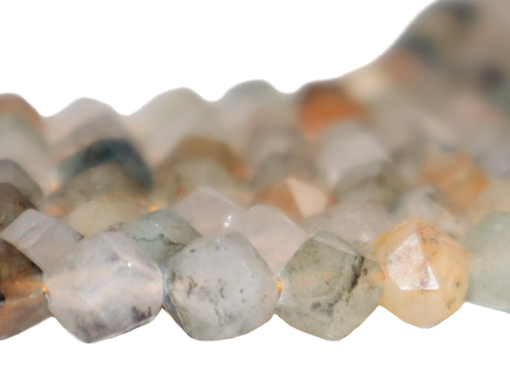 Cuarzo Rutilado Mix Corte Diamante