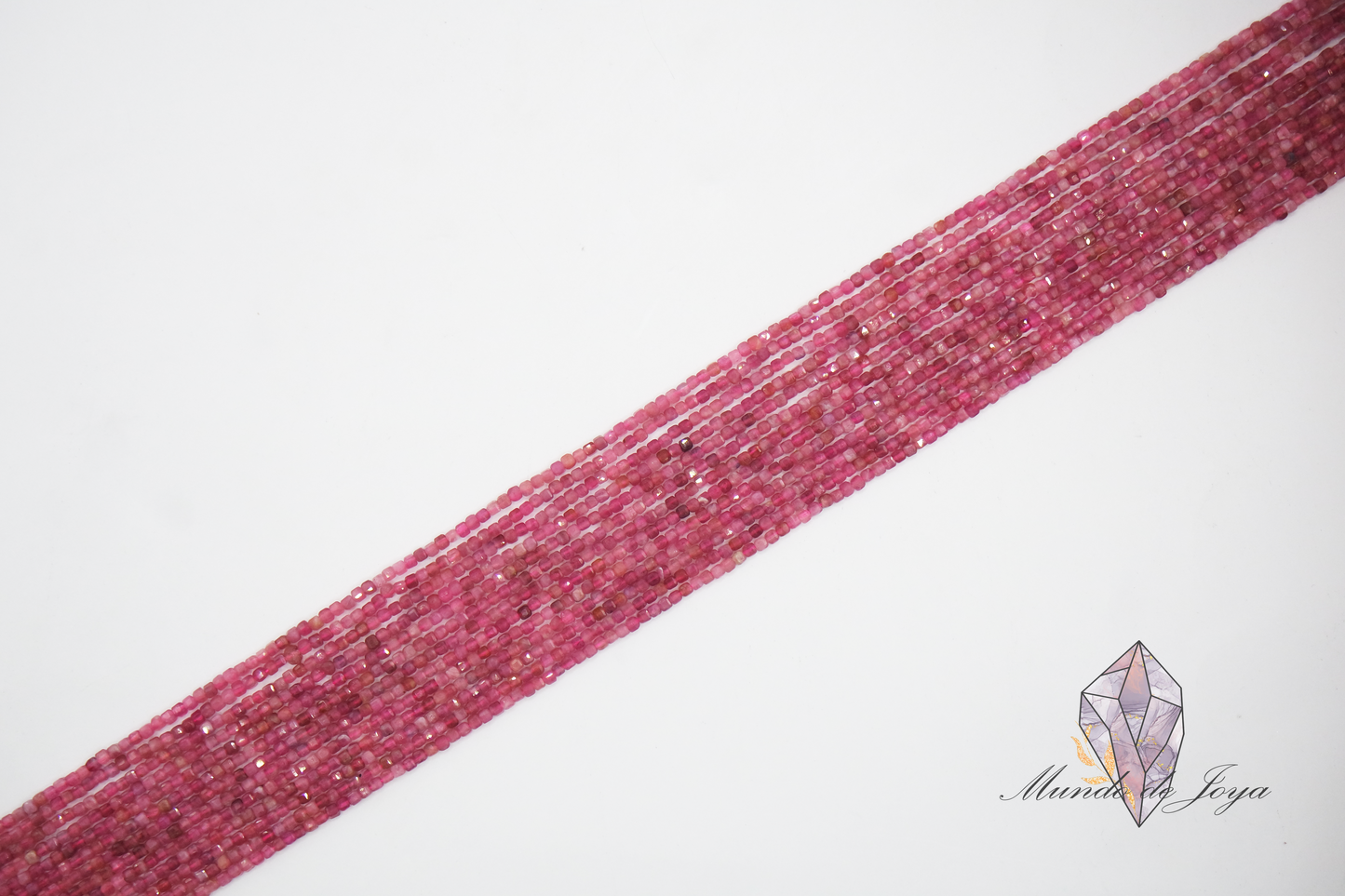 Turmalina Rosa Cuadrado 4mm