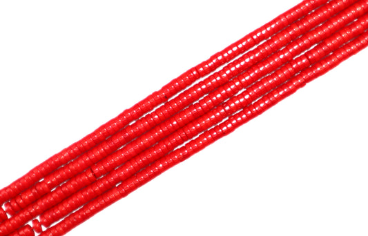 Coral Rojo Disco 2.5x5mm