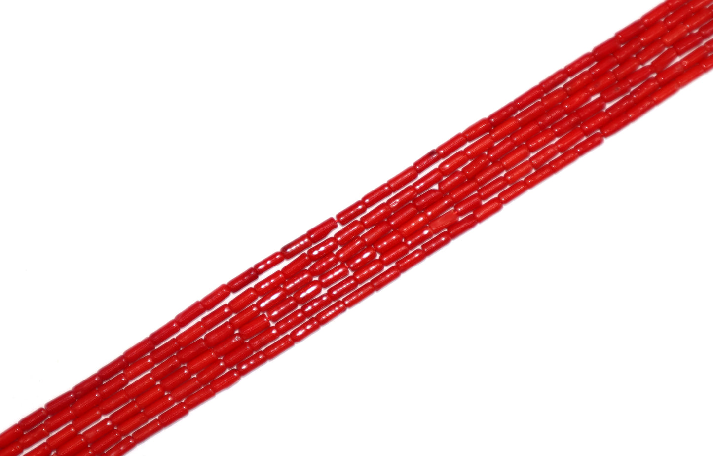 Coral Tubo Rojo 2.5x6mm