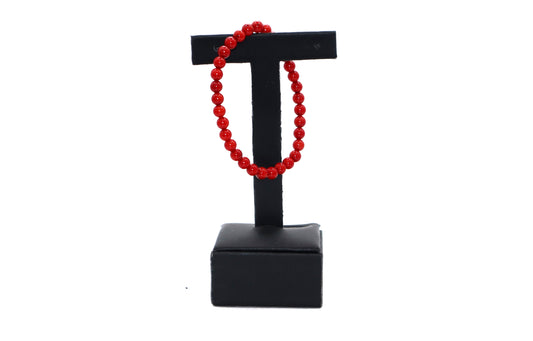 Pulsera Coral Rojo